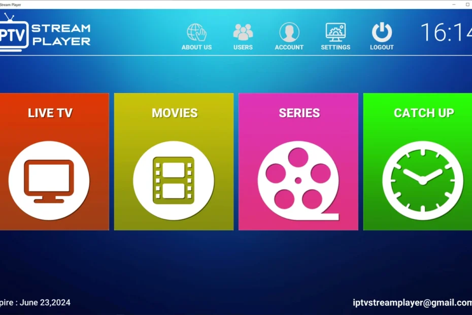 IPTV Stream Player