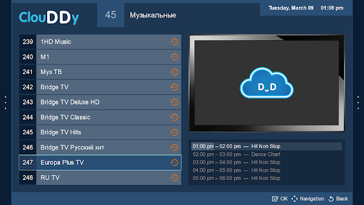 iptv clouddy