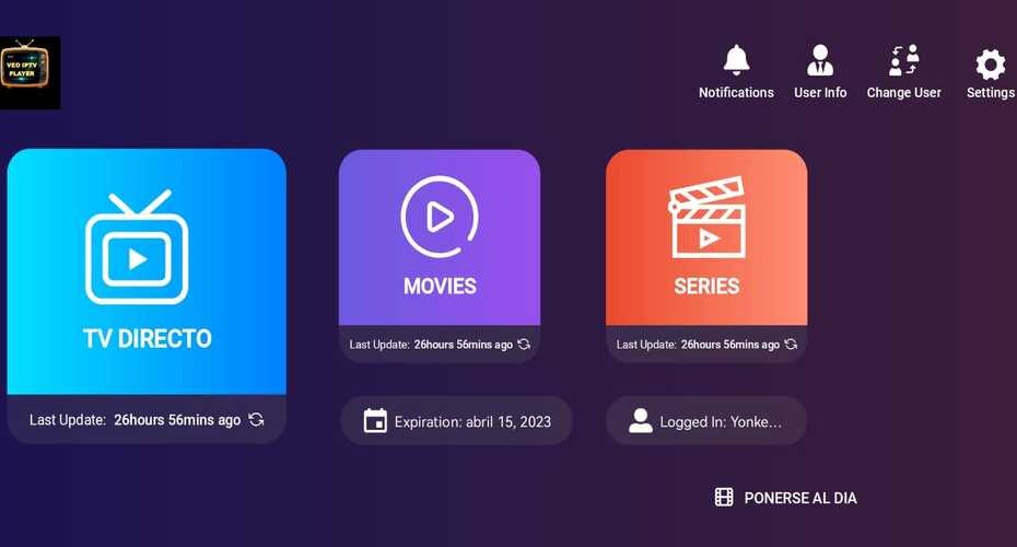 Aplicativo de IPTV para Streaming