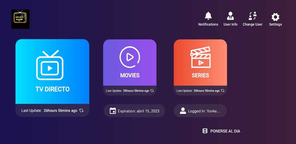 Aplicativo de IPTV para Streaming